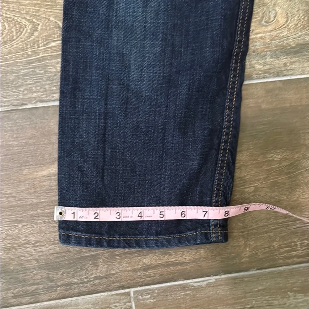 Levi's Blue Straight Jeans with Classic Indigo Wash